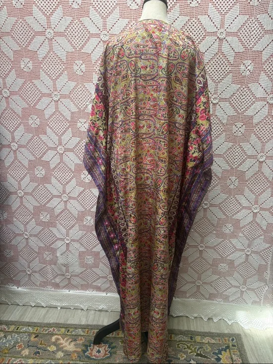 Bellamaya Paisley Caftan Dress | Boho Lounge - Picture 7 of 11